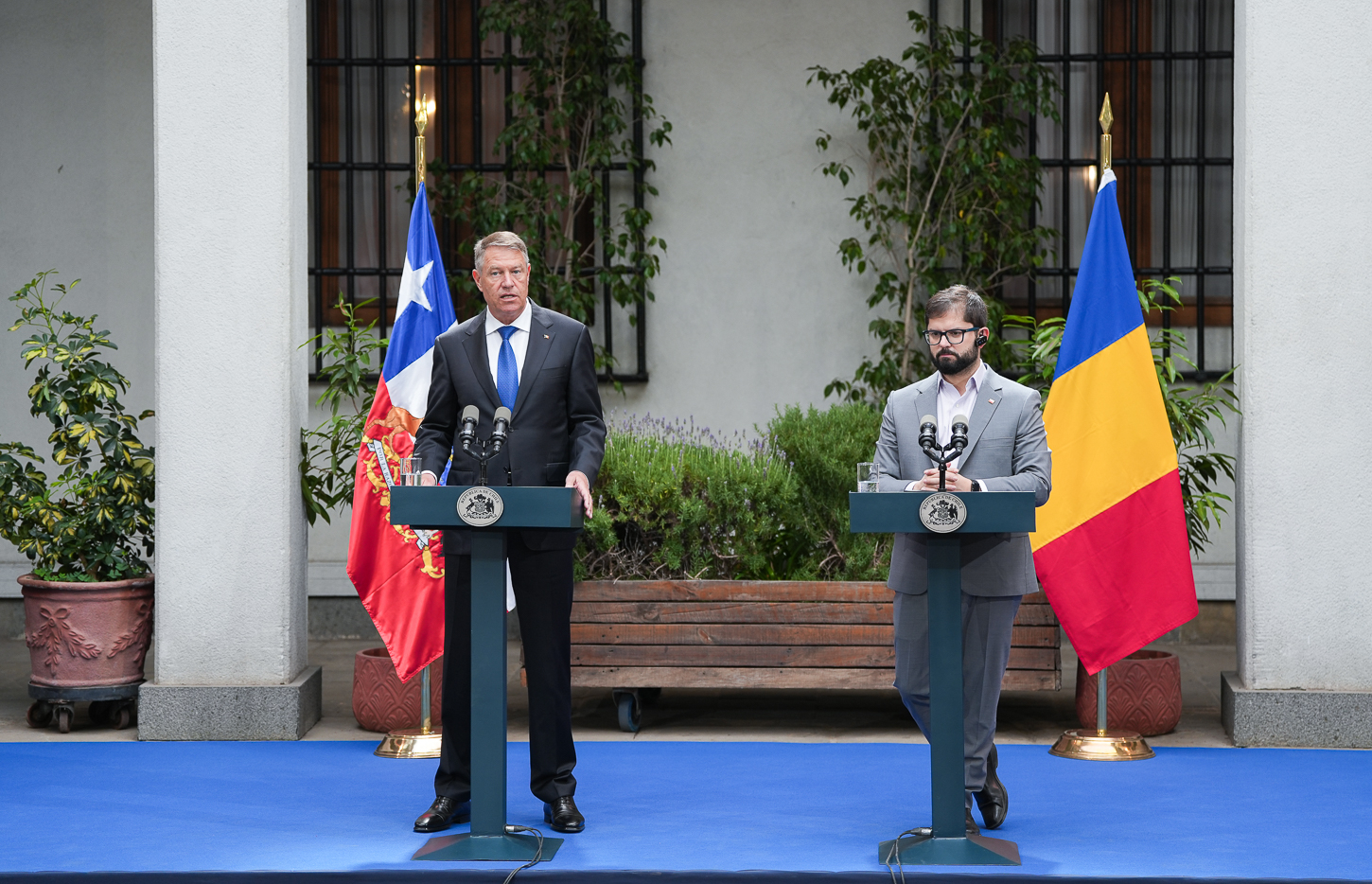 Președintele Klaus Iohannis, în Chile