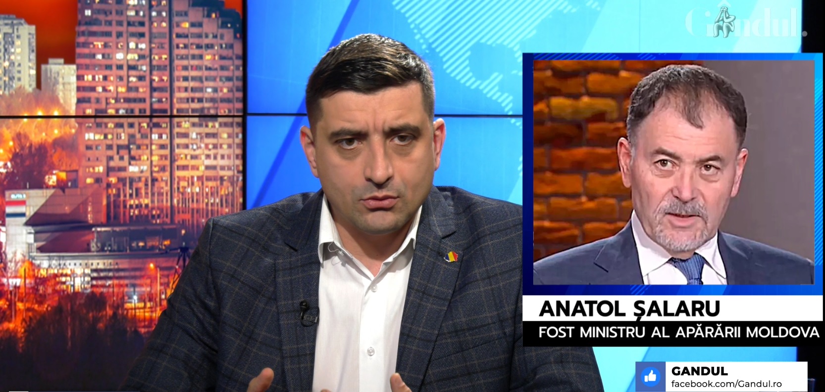 Anatol Şalaru, confruntare cu George Simion despre spionaj pro-Rusia