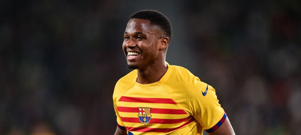 Barcelona e gata să renunțe la Ansu Fati, după ce tatăl său a făcut scandal! Catalanii i-au fixat prețul