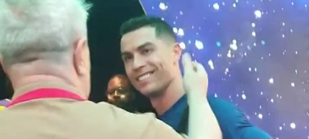 Cristiano Ronaldo i-a oferit tricoul său lui Marius Șumudică