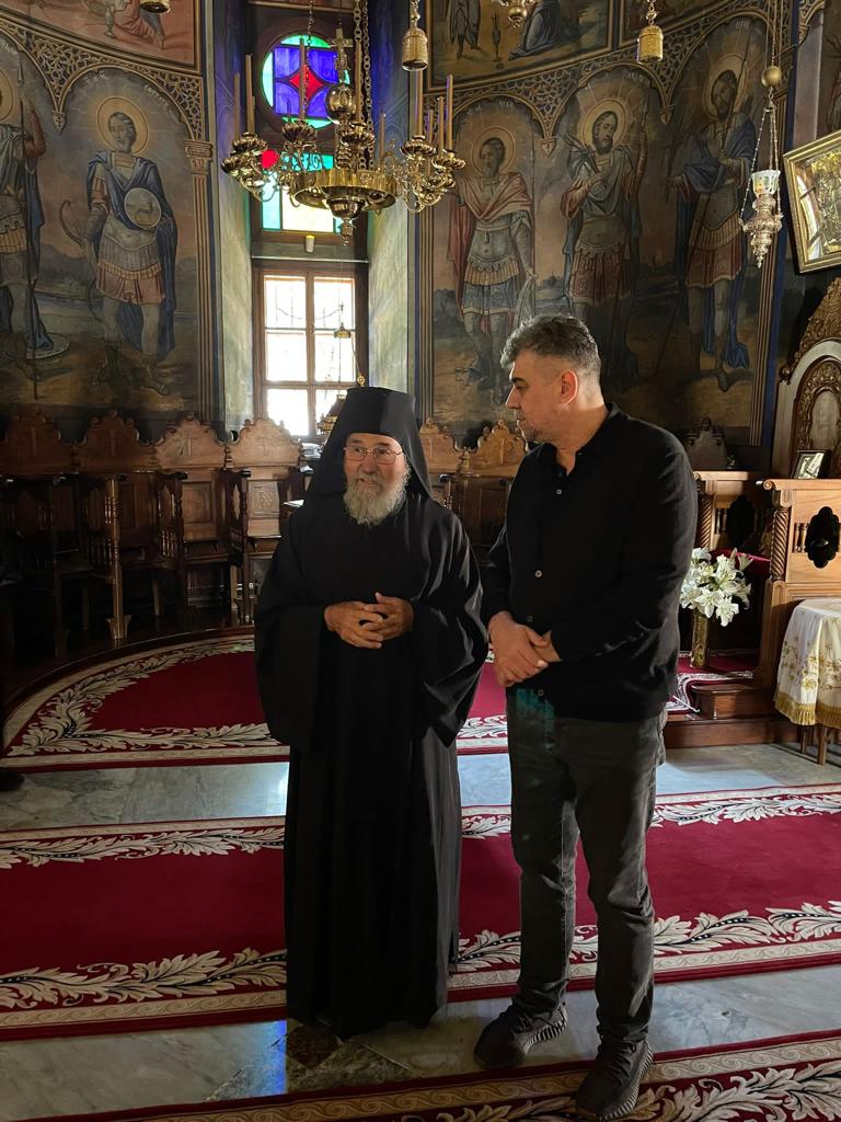 „Am petrecut câteva zile pe Sfântul Munte Athos pentru a mă ruga pentru sănătatea noastră și a tuturor semenilor noștri”