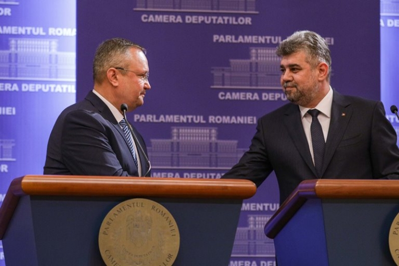 Disensiuni în coaliție! Nicolae Ciucă și Marcel Ciolacu, discuții pe pragul în abuz în serviciu, pensii speciale și rotația premierului (surse)