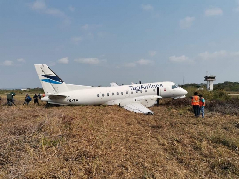 Guatemala: un avion ce transporta 14 pasageri a suferit pierderea unei părți din trenul de aterizare