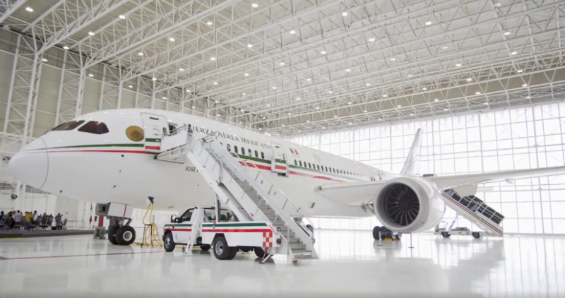 Mexicul vinde avionul său prezidenţial Tadjikistanului, un Boeingul Dreamliner 787-8. Pe ce sumă s-au înțeles