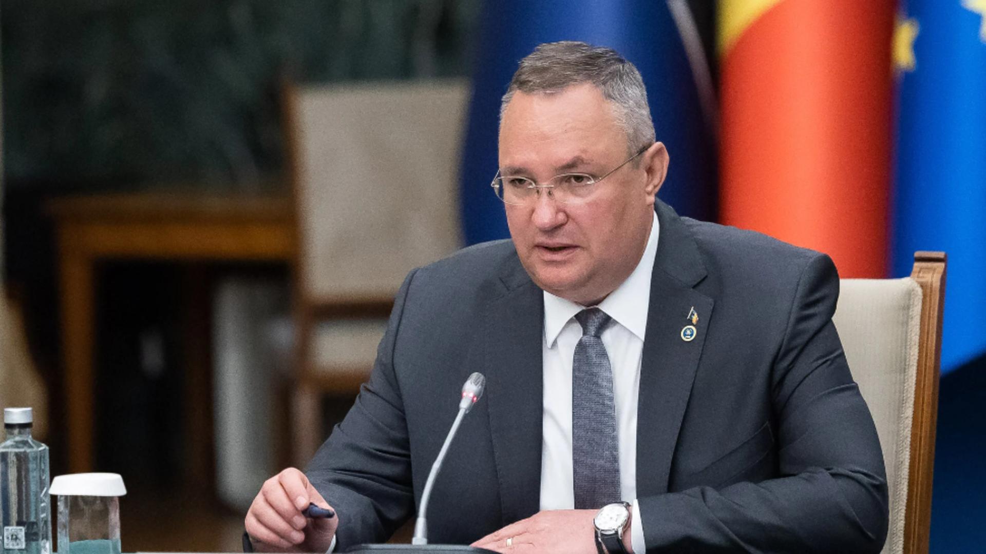 Nicolae Ciucă, apel către marii contribuabili