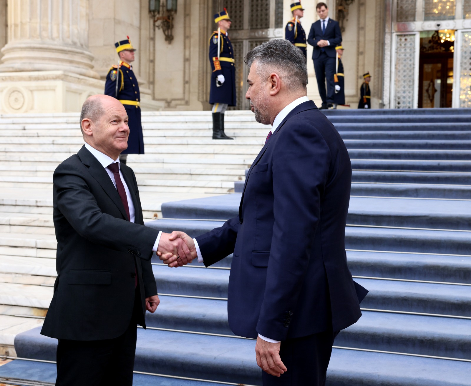 Marcel Ciolacu i-a mulțumit lui Olaf Scholz: „Trebuie să lucrăm împreună”