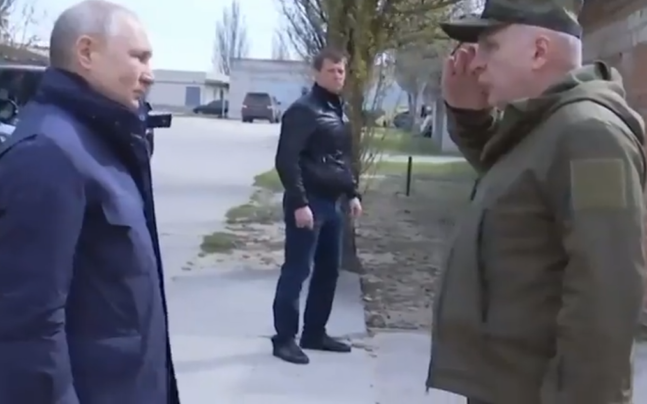 VIDEO Vizită surpriză a lui PUTIN în sudul Ucrainei. Comandanții l-au informat despre situația din teritoriile anexate ilegal în 2022