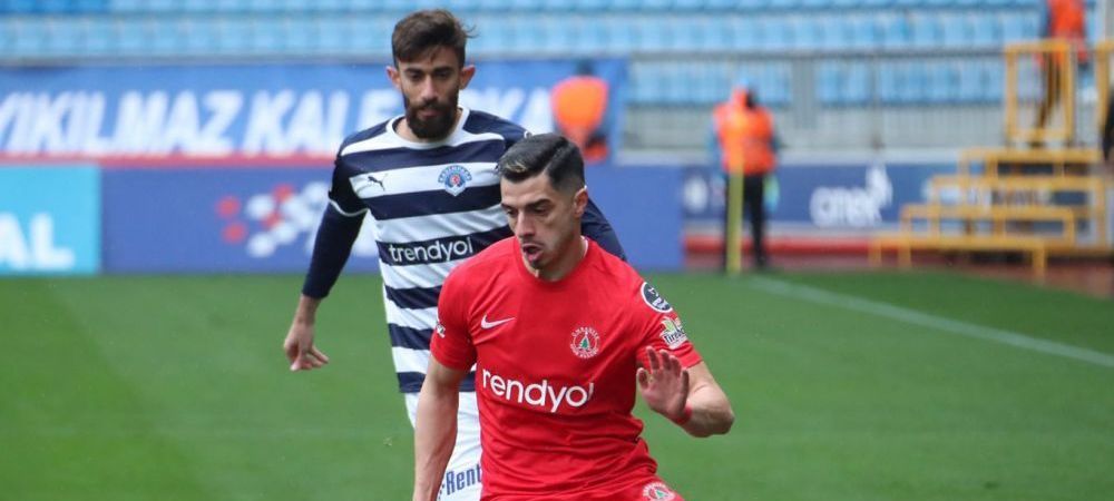 Umraniyespor, cu Valentin Gheorghe titular, e atât de slabă încât nu le-a depășit pe Gaziantep și Hatayspor, echipe retrase din campionat!