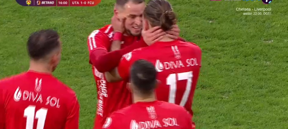 UTA Arad – FC U Craiova 1-0! Oaspeții deschid scorul în debutul reprizei
