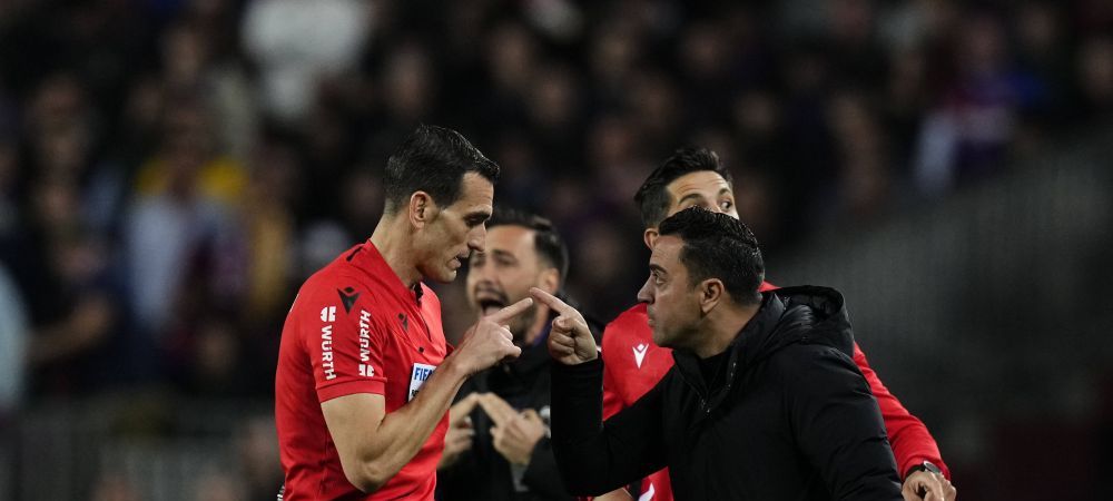 Xavi, reacție nervoasă după Barcelona – Real Madrid 0-4! Ce i-a reproșat arbitrului