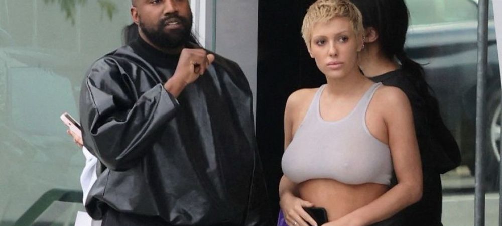 Kanye West și soția lui, Bianca, surprinși pe străzile din Los Angeles. Ținuta purtată de tânăra de 27 de ani. FOTO