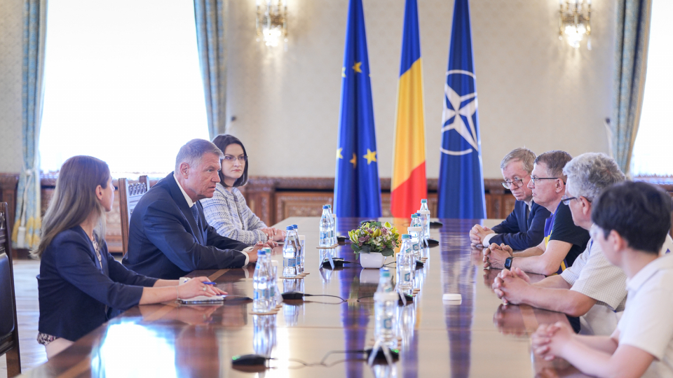 Klaus Iohannis, discuții cu sindicaliștii din Educație