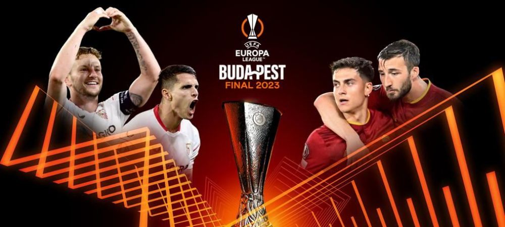 Sevilla – AS Roma, finala Europa League, e miercuri LIVE pe Pro Arena și VOYO (22:00). Totul se decide în Budapesta