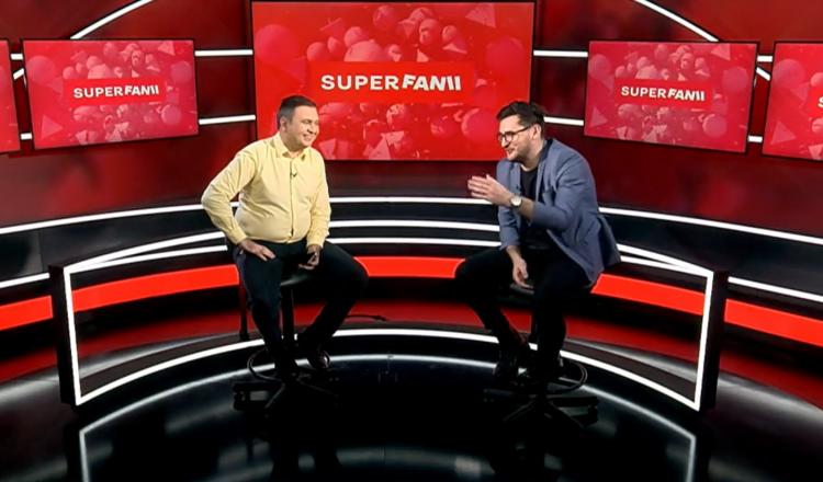 SuperFanii e miercuri de la 11:30. Mihai Mironică și Radu Buzăianu îl au invitat pe Florin Gardoș (live pe Sport.ro, Facebook Sport.ro și VOYO)