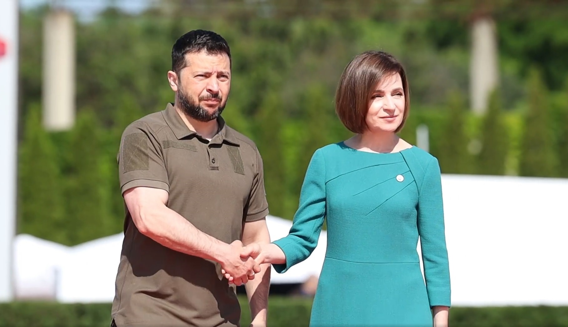 Zelenski, la Summitul Comunităţii Politice Europene, din Moldova