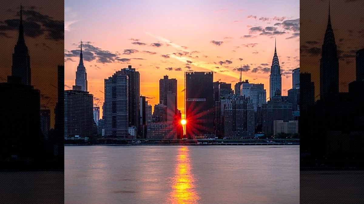 Fenomen unic în New York. Ce este „Manhattanhenge” și când apare
