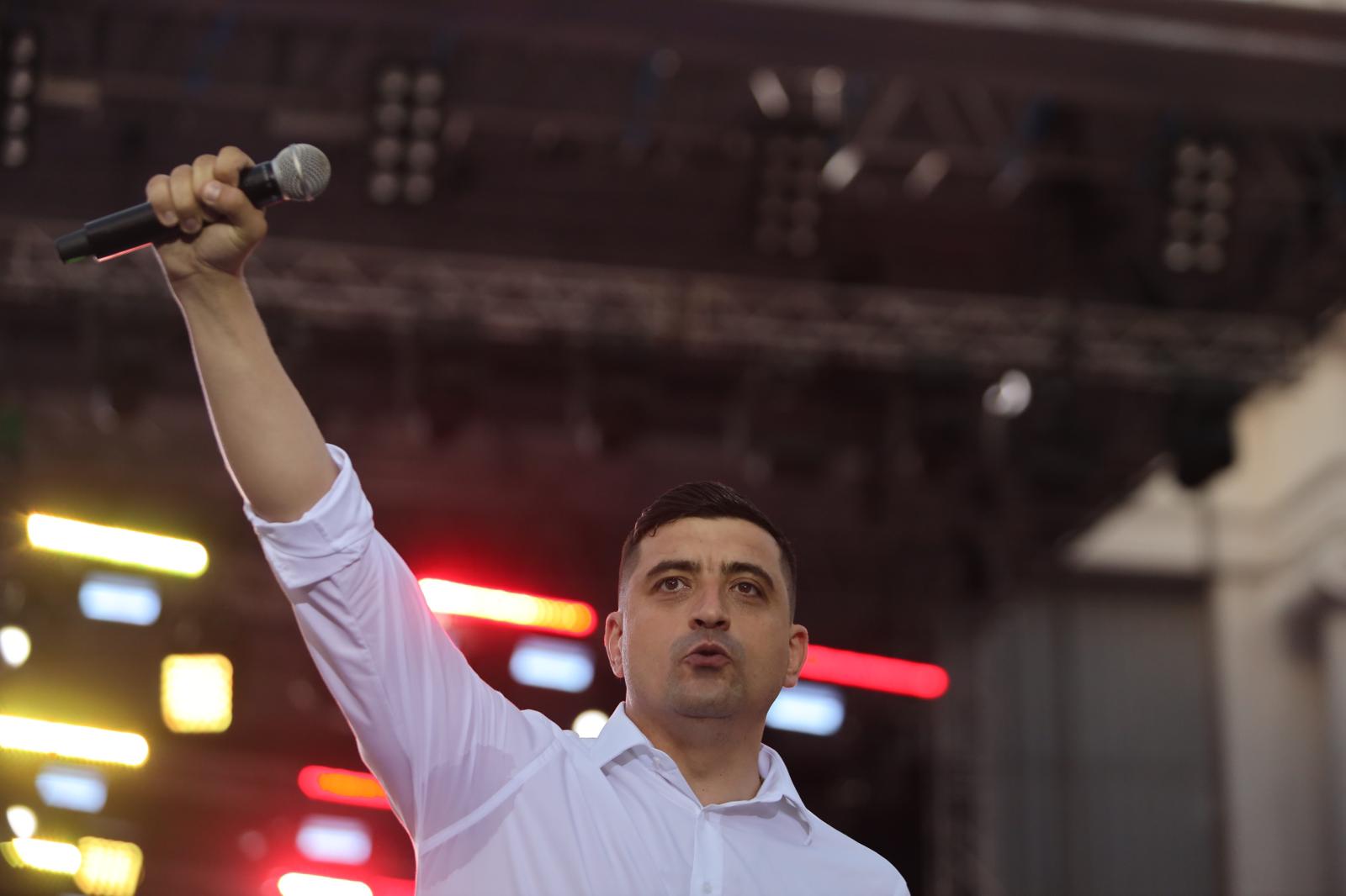 AUR fură startul și prezintă candidații la europarlamentare. Simion: Vă promit că românii nu vor mai sta în genunchi în UE