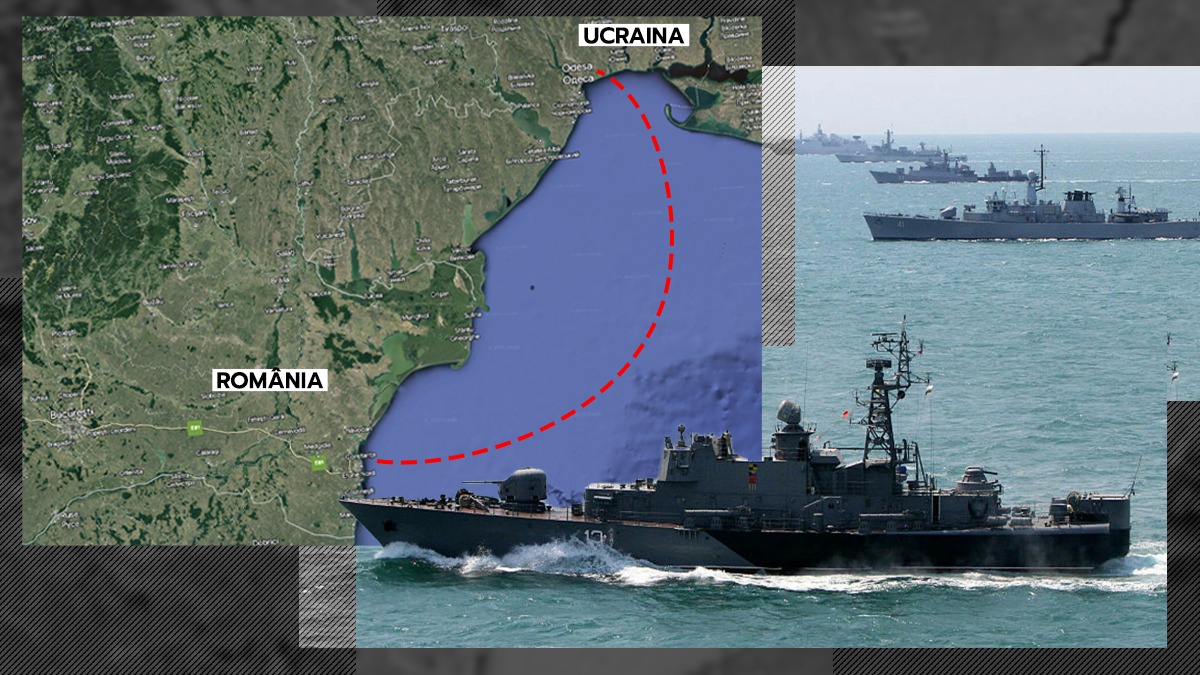 Navele care se apropie de Ucraina, prin Marea Neagră, sunt parte în conflict