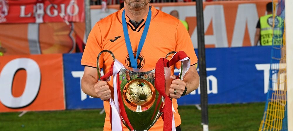 Liviu Ciobotariu, omul serii, exultă după ce a câștigat Supercupa României: „Trebuia să vin la Sepsi să iau și eu un trofeu”