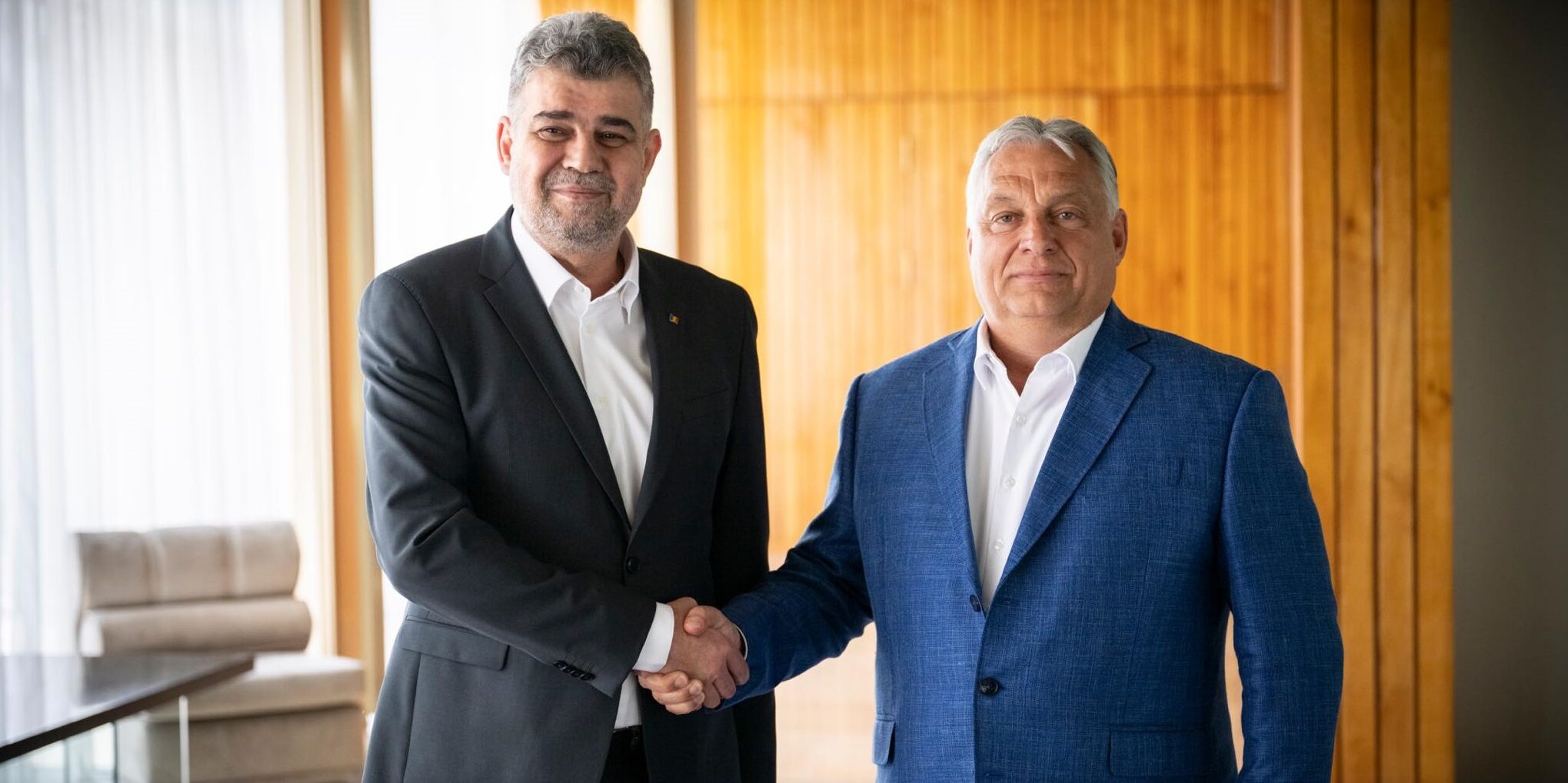 Premierul Marcel Ciolacu, întâlnire cu Viktor Orban, la București. „Acesta este începutul unei frumoase prietenii”