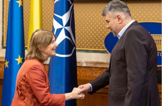 Premierul Ciolacu, întrevedere cu ambasadorul SUA în România