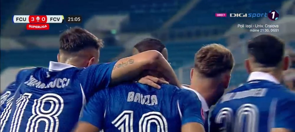 FCU Craiova – FC Voluntari 3-1 | Iflovenii reduc diferența spre finalul partidei 