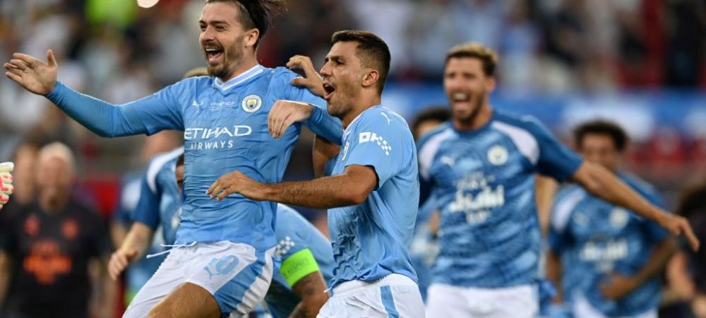 Manchester City continuă seria succeselor! A câștigat Supercupa Europei după loviturile de departajare