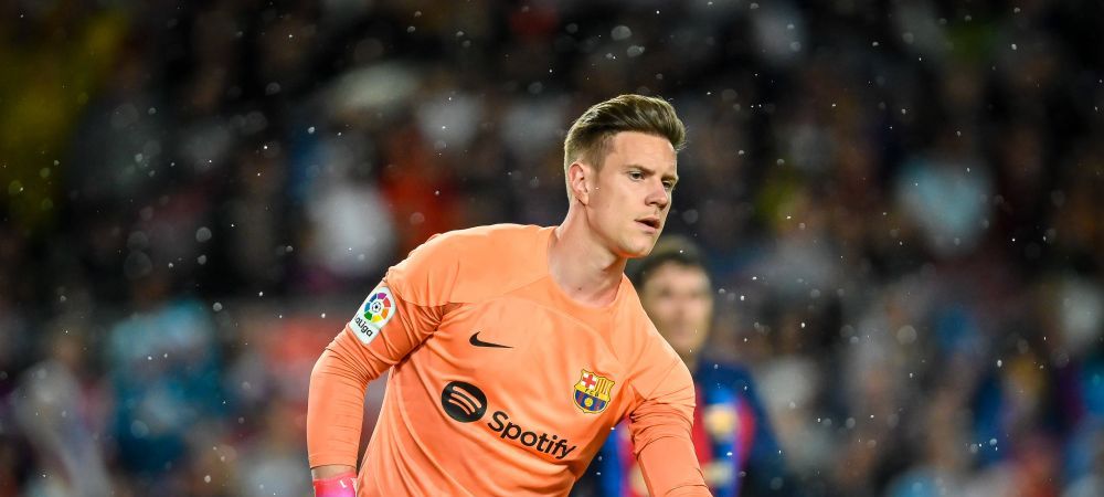 Probleme pentru Barcelona! Ter Stegen nu s-a antrenat și ar putea lipsi de la următorul meci din La Liga