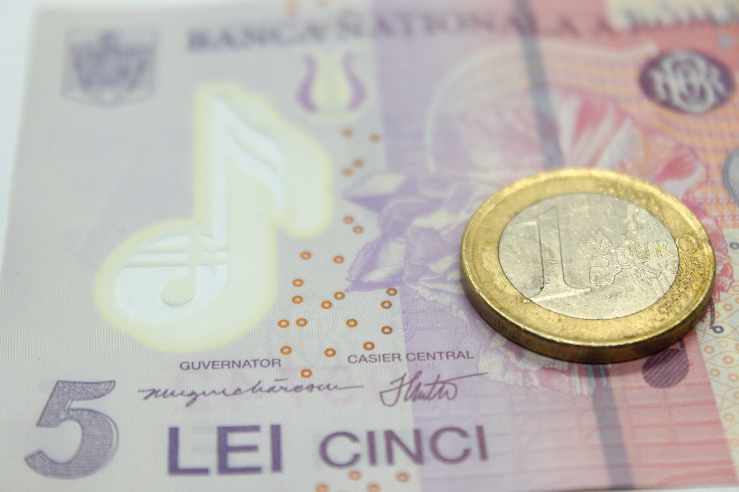 Analiștii anticipează că leul se va deprecia la peste 5 lei/euro, peste un an. „Încrederea în evoluţia viitoare a economiei continuă să se reducă”