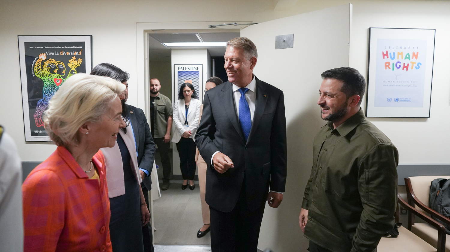 România a găsit soluția la problema cerealelor ucrainene. Iohannis: Nu e important să facem o temă de politică națională