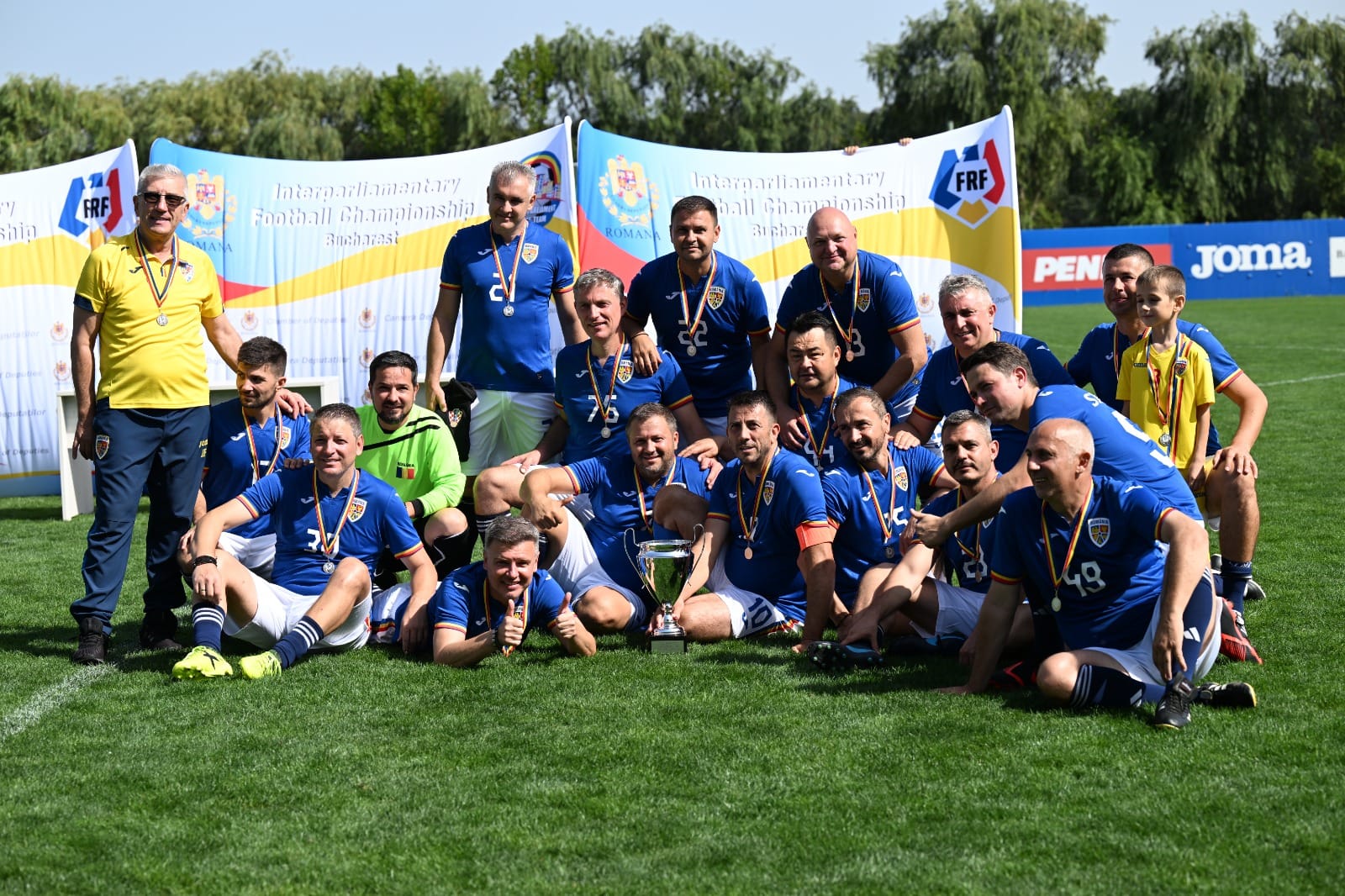 Lucian Bode: „Echipa de fotbal a Parlamentului României a devenit campioană!”