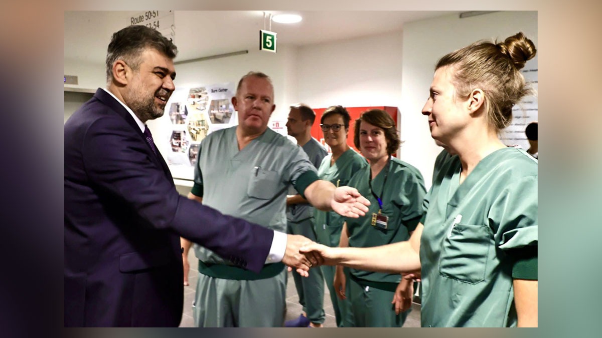 Marcel Ciolacu a vorbit cu victimele internate la Spitalul din Bruxelles. Ce spune premierul despre starea lor de sănătate?