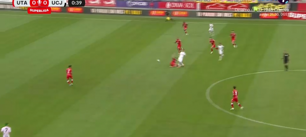 UTA Arad – U Cluj 0-0 | Ocazii importante pentru cele două formații