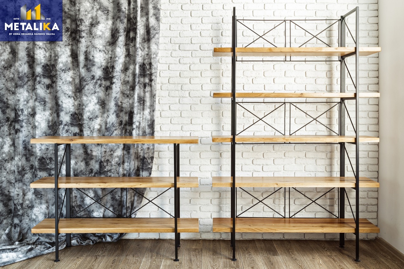 Rafturile metalice sau rafturile din lemn? Pe care sa le alegem?