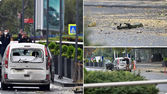 „Atac terorist” în apropierea sediului Parlamentului, la Ankara