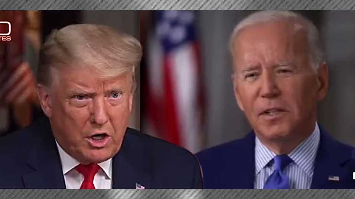 Donald Trump și Joe Biden, față în față, la 60 Minutes. Ce și-au spus cei doi președinți?