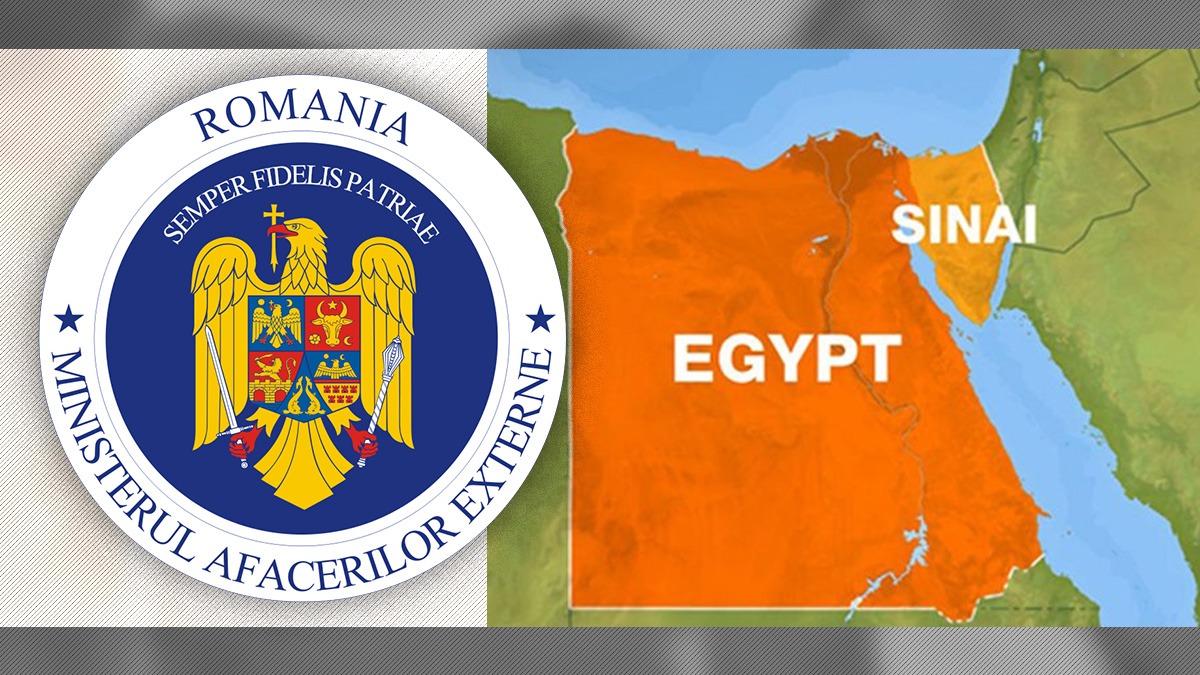 MAE recomandă cetățenilor români să evite deplasările în zona Peninsula Sinai