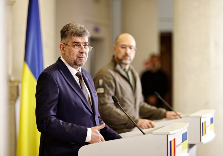Marcel Ciolacu: Cel mai mare ajutor pe care l-am acordat Ucrainei a fost ajutorul economic şi ajutorul tranzitului grânelor din Ucraina