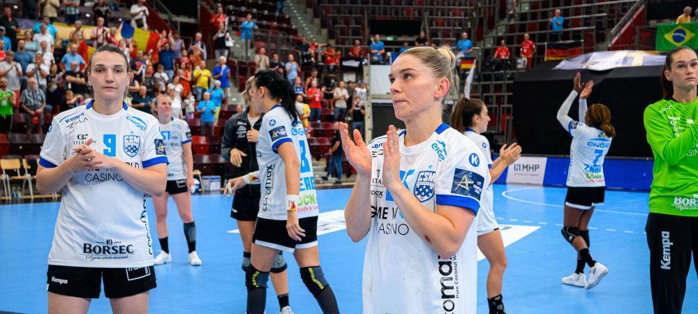 Trine Ostergaard a ciuruit poarta Coronei. Cu ce scor a câștigat CSM București restanța cu formația din Brașov