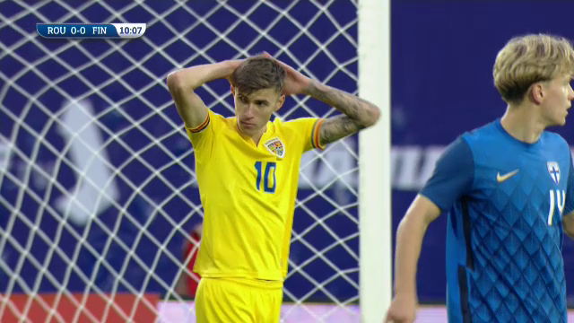 Gigi, nu te uita! Tavi Popescu a ratat incredibil în România U21 – Finlanda U21 
