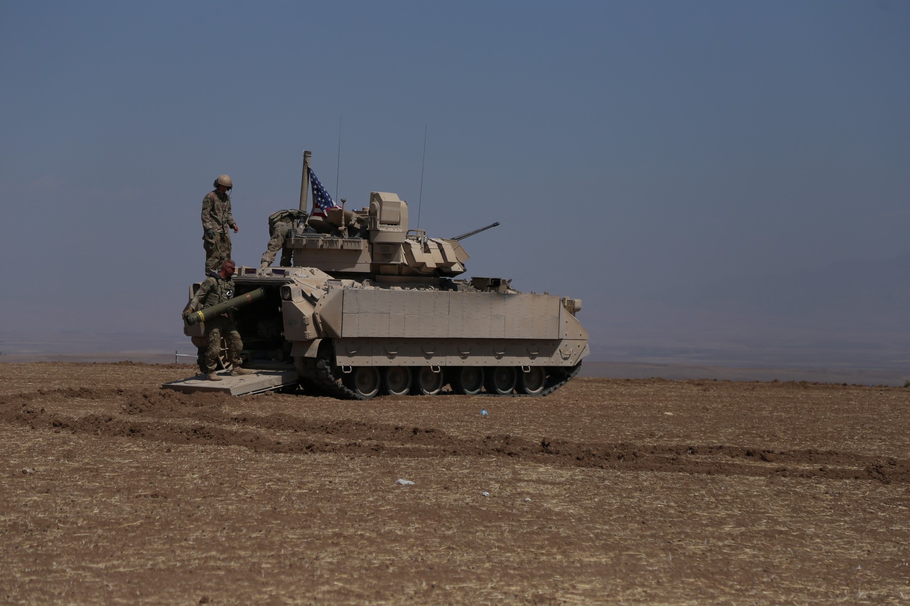 O bază militară americană din Siria a fost vizată de atacuri cu drone