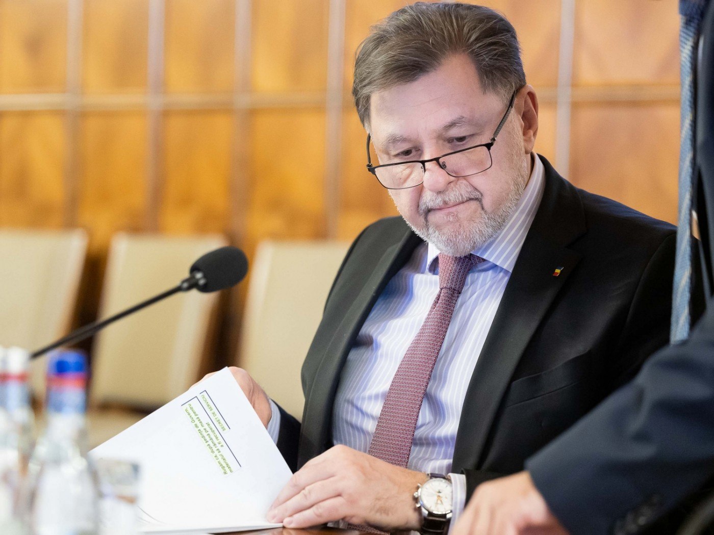 Alexandru Rafila, despre concediile medicale: „Politica fiscală a României nu o face Ministerul Sănătăţii”