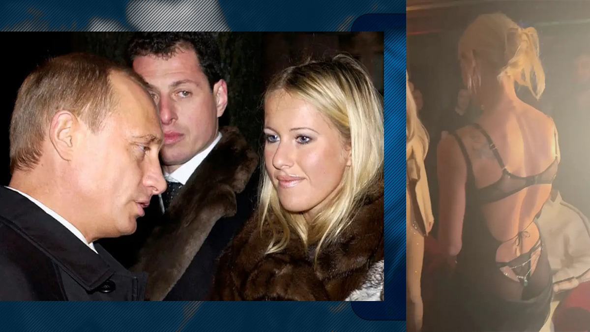 Cine e Ksenia Sobciak, „fina lui Putin”. Cu ce l-a supărat pe nașul ei