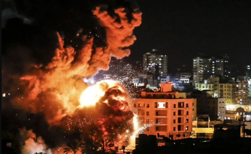 Cel puțin 12 rachete au fost lansate din Fâșia Gaza, în seara de Crăciun, spre orașul israelian Ashkelon