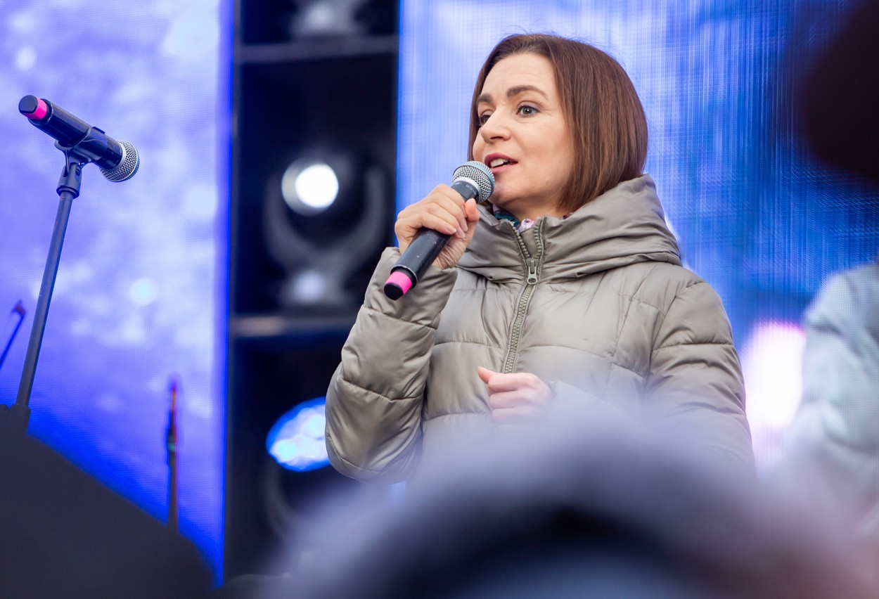 Maia Sandu anunță că va candida pentru un nou mandat. Vrea si un referendum privind aderarea Moldovei la UE