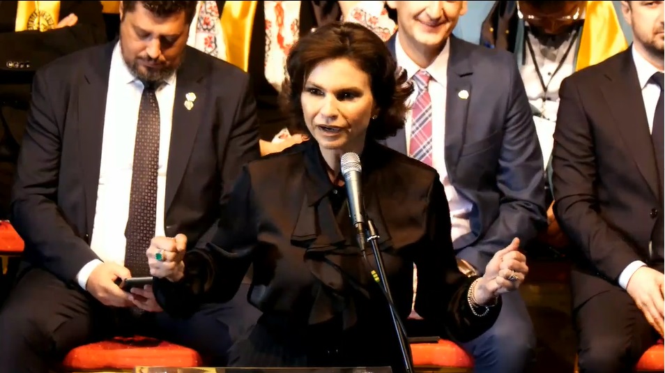 Actrița Ramona Bădescu s-a înscris în partidul AUR