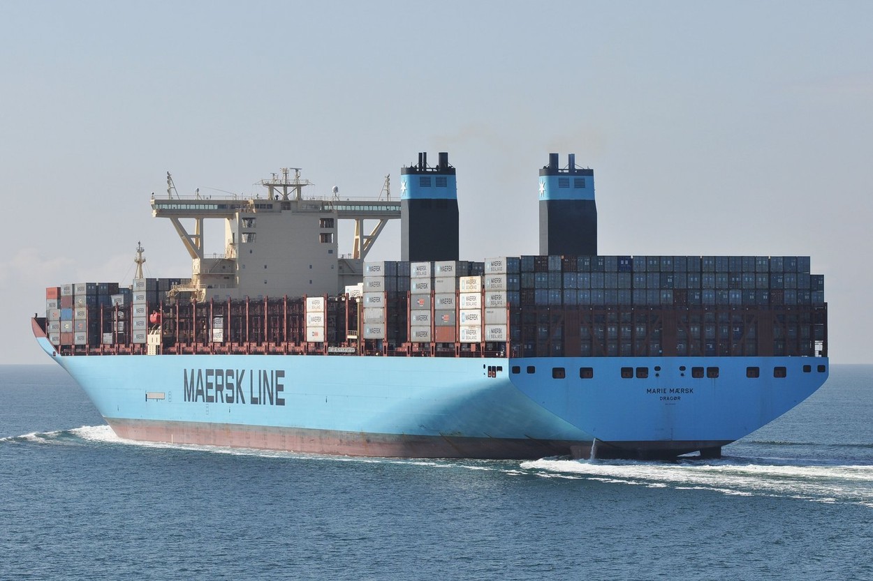 Compania daneză Maersk suspendă trecerea navelor sale prin Marea Roșie