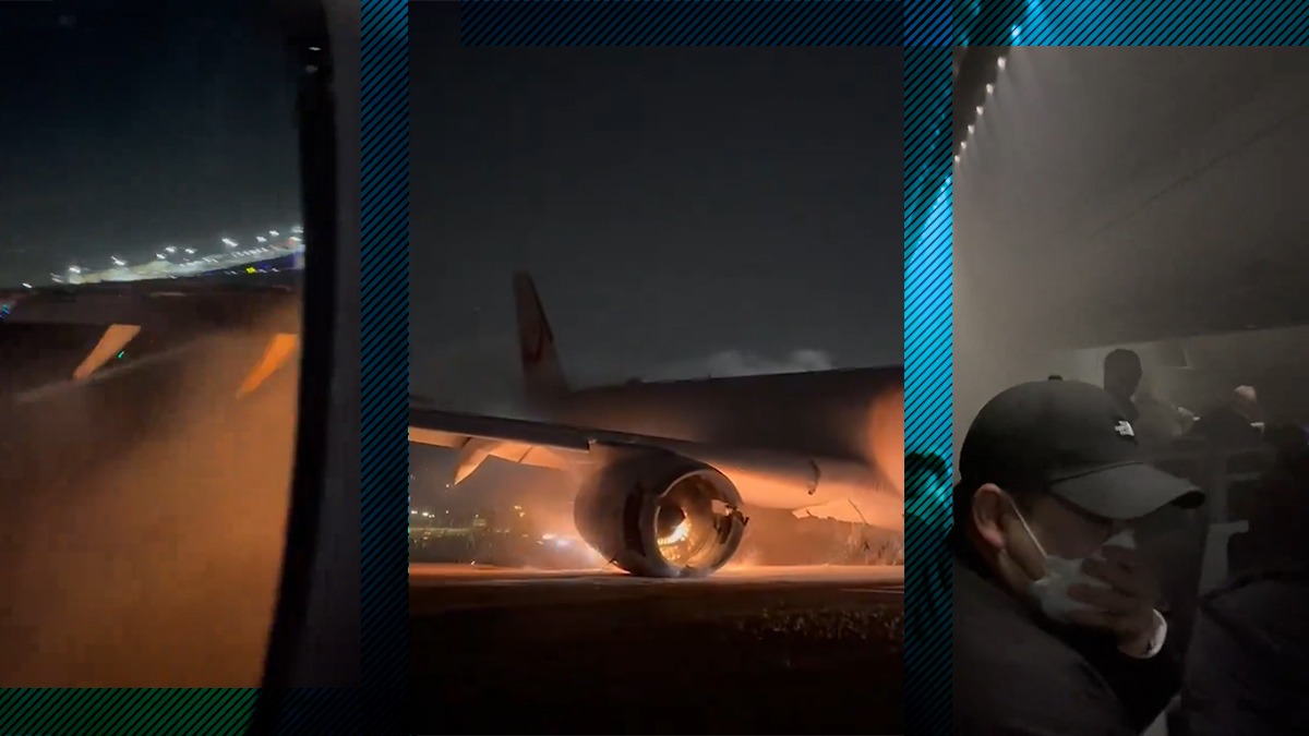 Imagini șocante filmate de pasagerii care au supraviețuit în accidentul aviatic din Japonia. Momentul impactului, incendiul și evacuarea