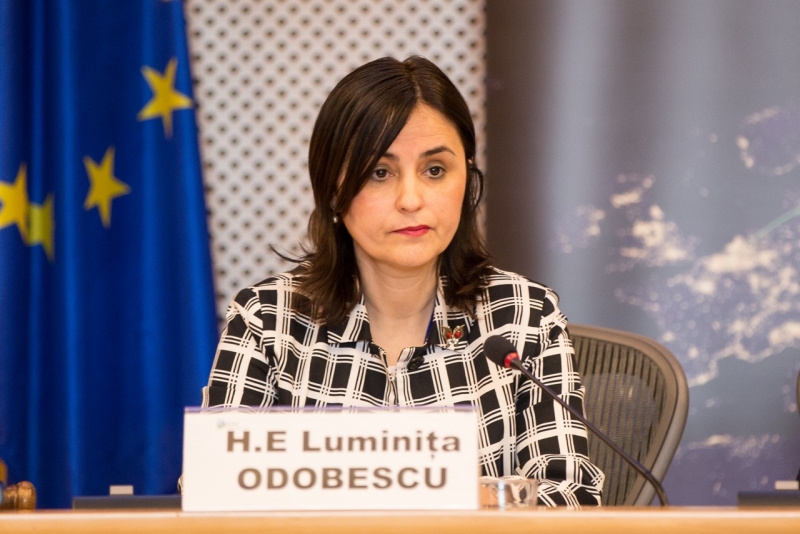 ForMin Odobescu in Davos speaks of Romania’s support for Western Balkans countries