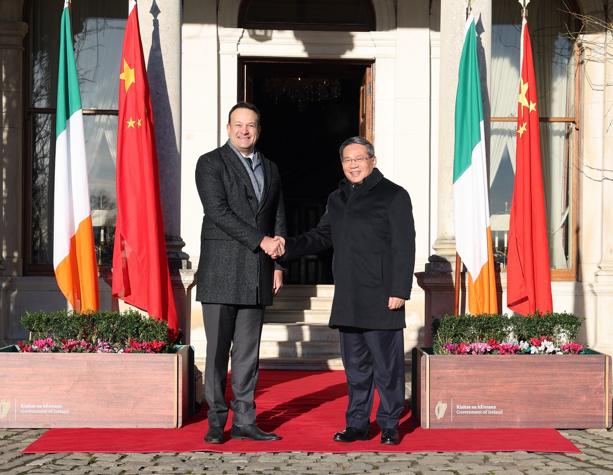 China vrea avansarea relațiilor cu Irlanda /Premierul Li Qiang indică ”potențialul enorm” al tehnologiilor ecologice și digitale